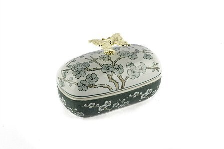 Aira Bahar Dalı Kapaklı Kutu 19x11x12 Cm - Qua Home