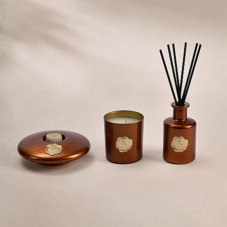 Amber Cedar 3 Parça Oda Koku Seti Kahverengi - 3
