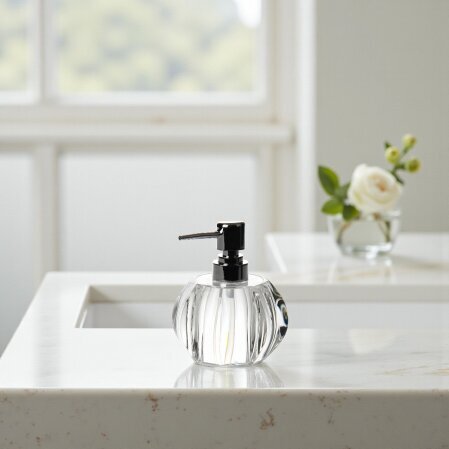 Pomy Akrilik Sıvı Sabunluk Şeffaf - 2