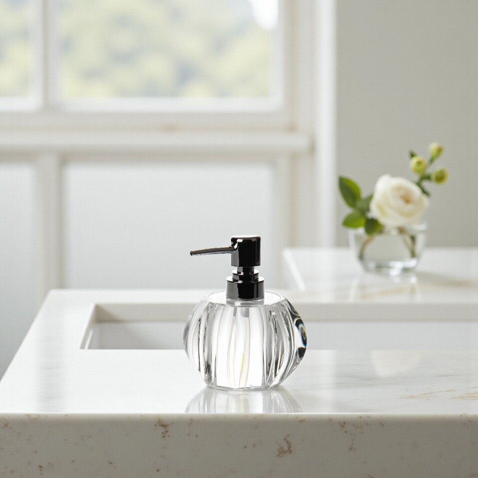 Pomy Akrilik Sıvı Sabunluk Şeffaf - 2