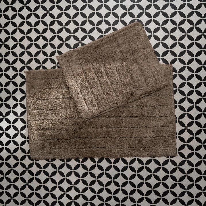 Daisy Banyo Paspası Seti Taş - 1