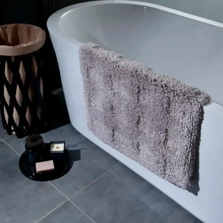 Karin Banyo Paspası Gri - 5