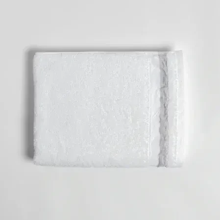 Chamelion Pima Pamuk Banyo Havlusu Beyaz 90x150 cm - 1