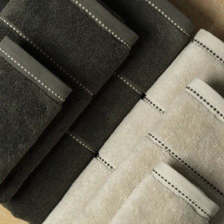 Copper Penye Pamuk Banyo Havlusu Ekru 90x150 cm - 4