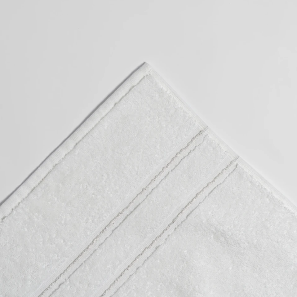 Dandelion Pima Pamuk Banyo Havlusu Beyaz 90x150 cm - 2