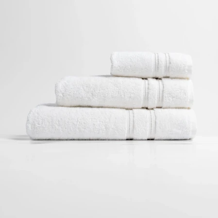 Dandelion Pima Pamuk Banyo Havlusu Beyaz 90x150 cm - 5