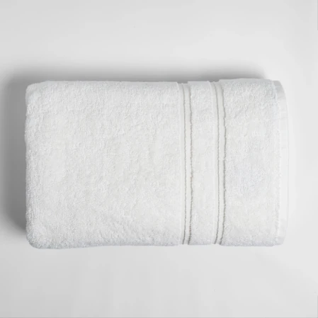 Dandelion Pima Pamuk Banyo Havlusu Beyaz 90x150 cm - 1