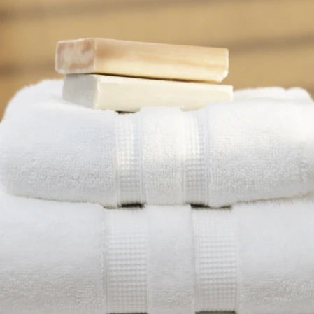 Narciso Penye Pamuk Banyo Havlusu Beyaz 90x150 cm - 3