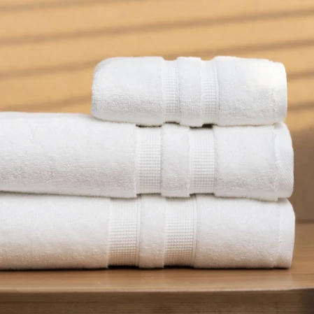 Narciso Penye Pamuk Banyo Havlusu Beyaz 90x150 cm - 4