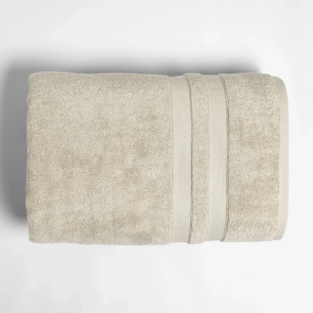 Narciso Penye Pamuk Banyo Havlusu Ekru 90x150 cm 