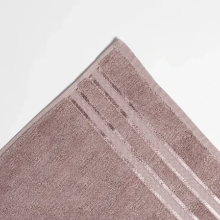 Olite Penye Pamuk Banyo Havlusu Gül Kurusu 90x150 cm - 2