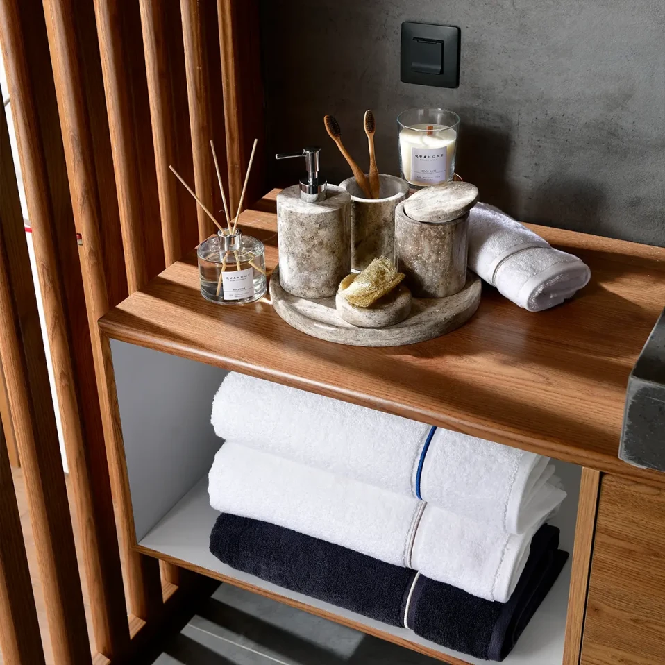 Petunia Pima Pamuk Banyo Havlusu Antrasit 90x150 cm - 4