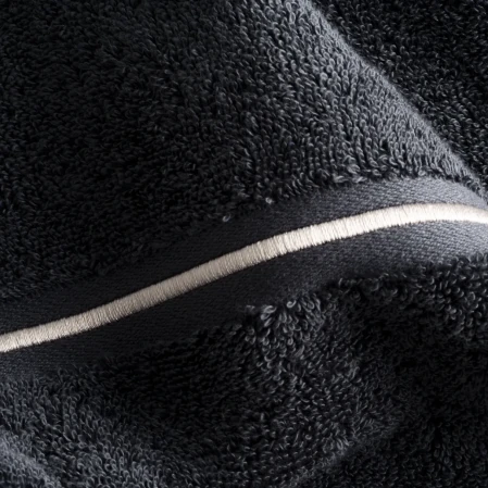 Petunia Pima Pamuk Banyo Havlusu Antrasit 90x150 cm - 2