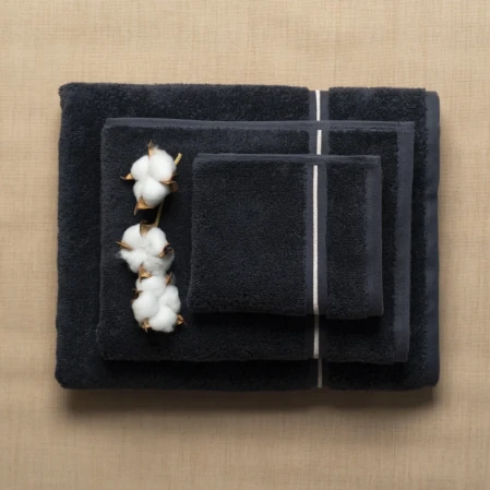 Petunia Pima Pamuk Banyo Havlusu Antrasit 90x150 cm - 3