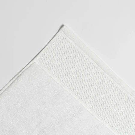 Poppy Penye Pamuk Banyo Havlusu Beyaz 90x150 cm - 2