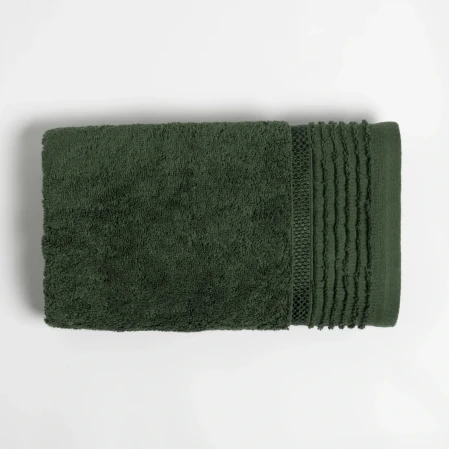 Vinca Pima Pamuk Banyo Havlusu Yeşil 90x150 cm 