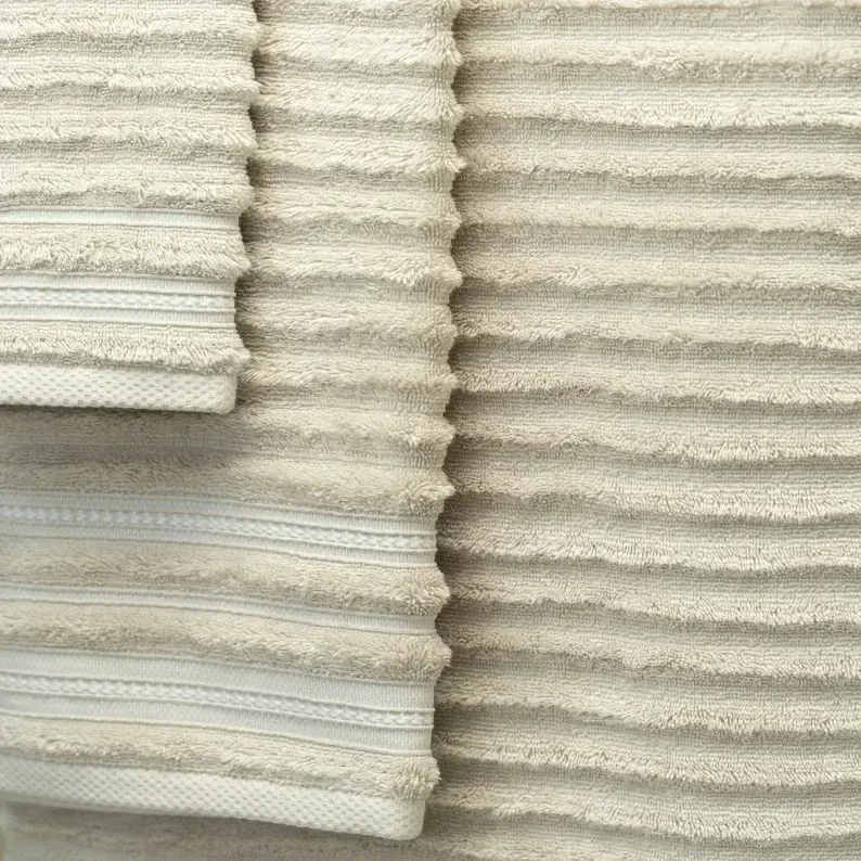 Aster Pima Pamuk El Havlusu Bej 30x50 cm - 3