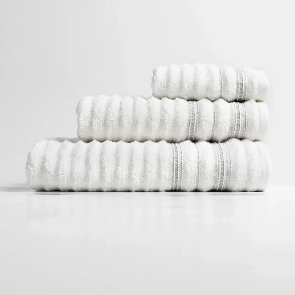 Aster Pima Pamuk El Havlusu Beyaz 30x50 cm - 2