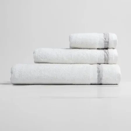 Chamelion Pima Pamuk El Havlusu Beyaz 30x50 cm - 3