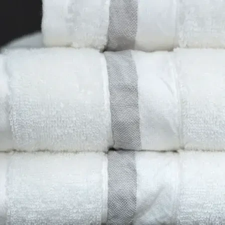 Chamelion Pima Pamuk El Havlusu Beyaz 30x50 cm - 5