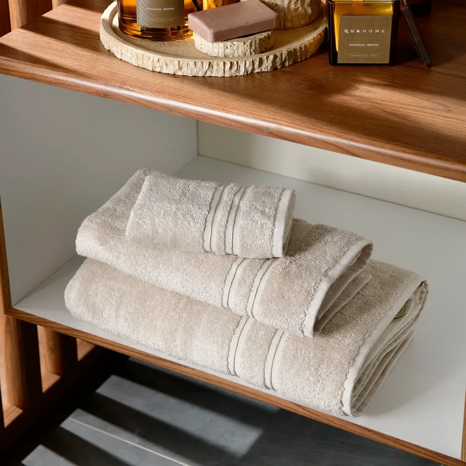 Dandelion Pima Pamuk El Havlusu Bej 30x50 cm - 6