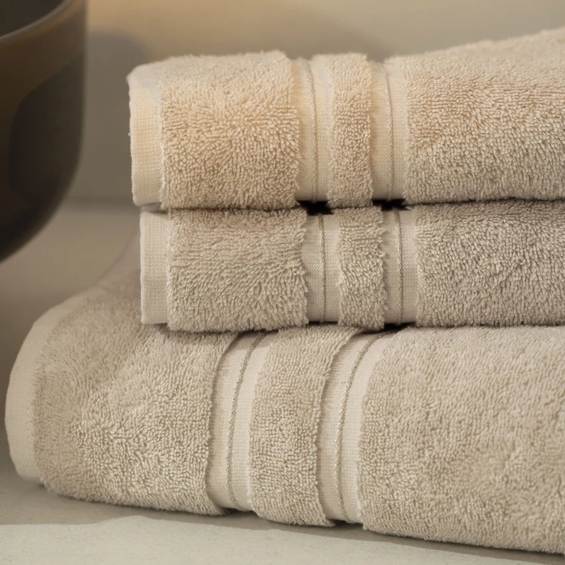 Dandelion Pima Pamuk El Havlusu Bej 30x50 cm - 3