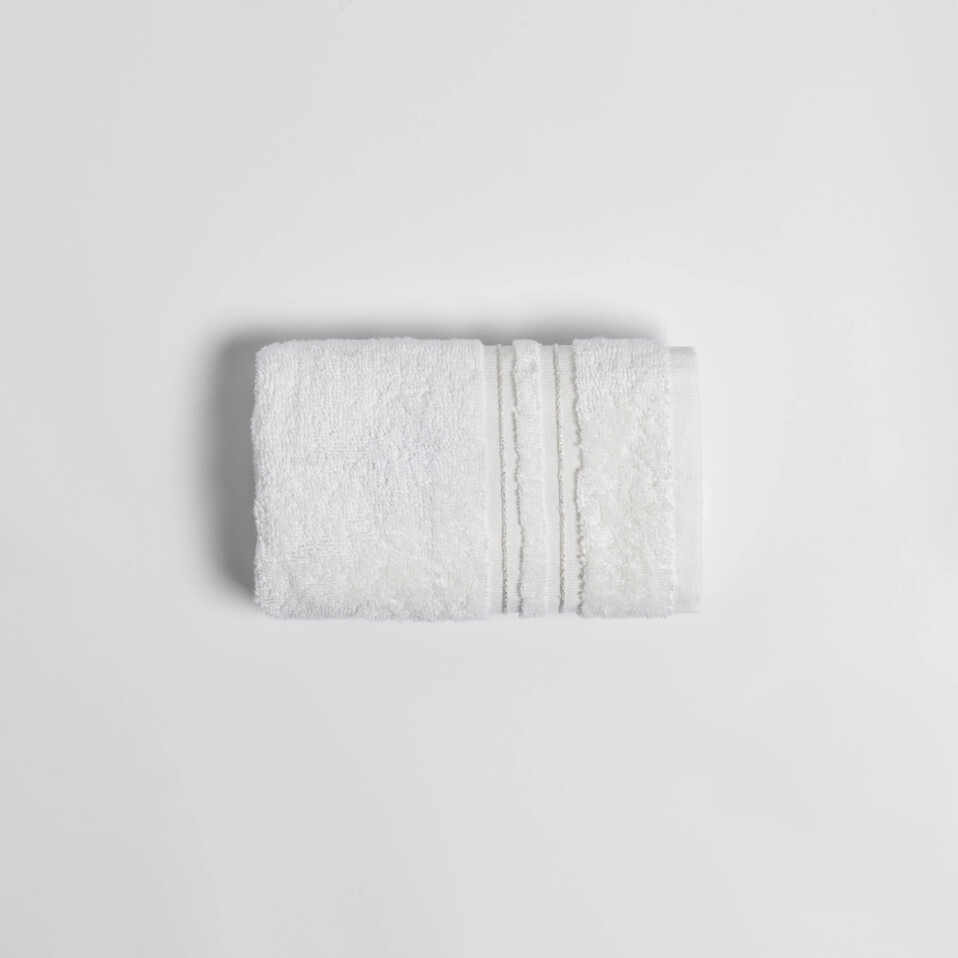 Dandelion Pima Pamuk El Havlusu Beyaz 30x50 cm - Qua Home