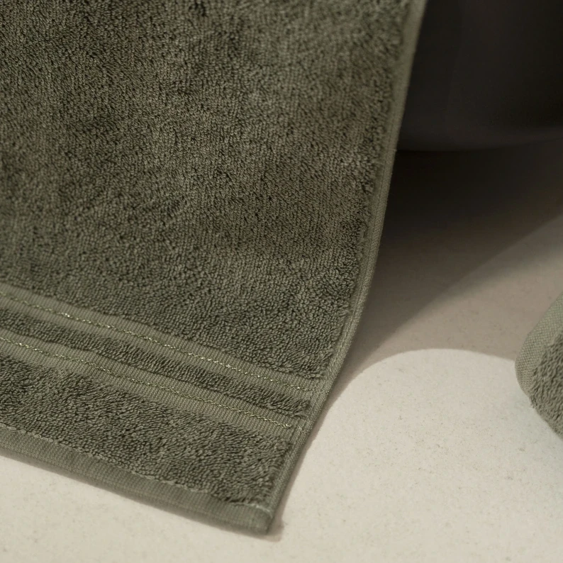 Dandelion Pima Pamuk El Havlusu Haki 30x50 cm - 3