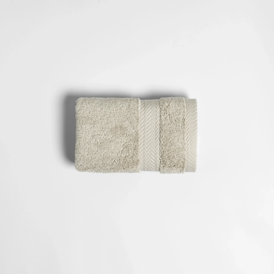 Laure Penye Pamuk El Havlusu Ekru 30x50 cm - Qua Home