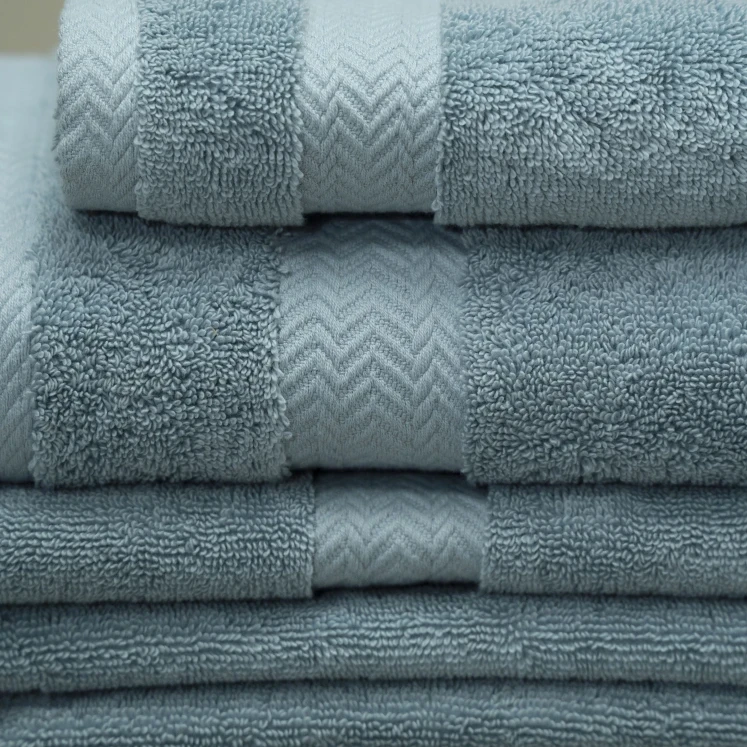 Laure Penye Pamuk El Havlusu Mavi 30x50 cm - 4