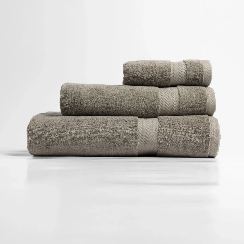 Laure Penye Pamuk El Havlusu Taş 30x50 cm - 5