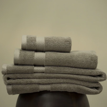 Laure Penye Pamuk El Havlusu Taş 30x50 cm - 3