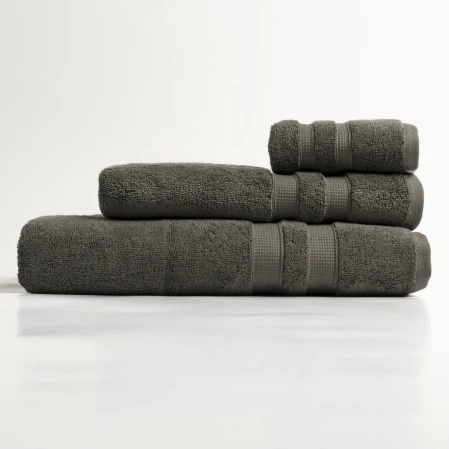 Narciso Penye Pamuk El Havlusu Antrasit 30x50 cm - 4