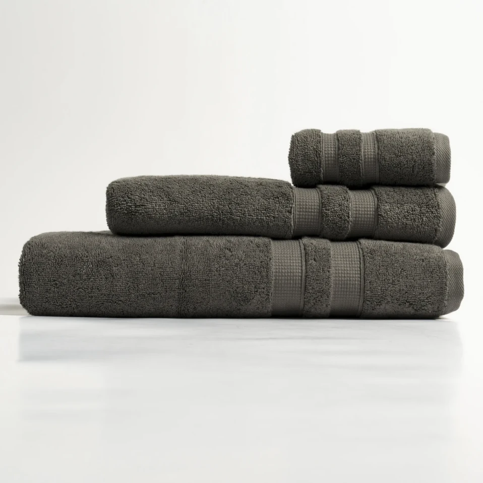 Narciso Penye Pamuk El Havlusu Antrasit 30x50 cm - 4