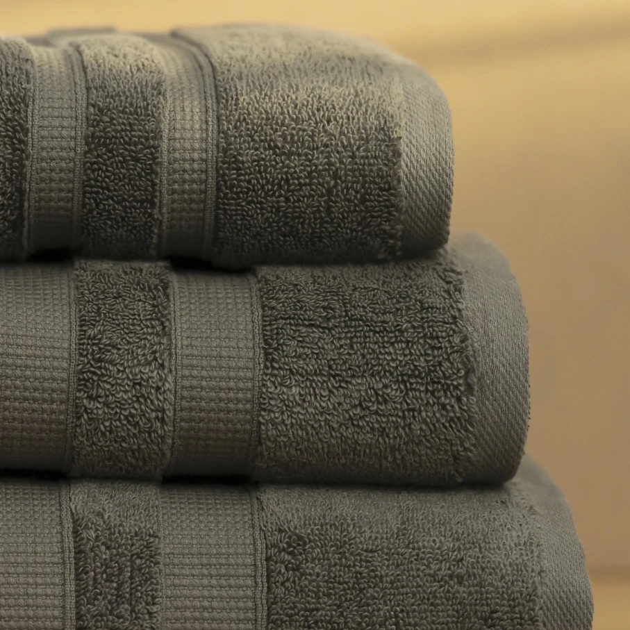 Narciso Penye Pamuk El Havlusu Antrasit 30x50 cm - 3