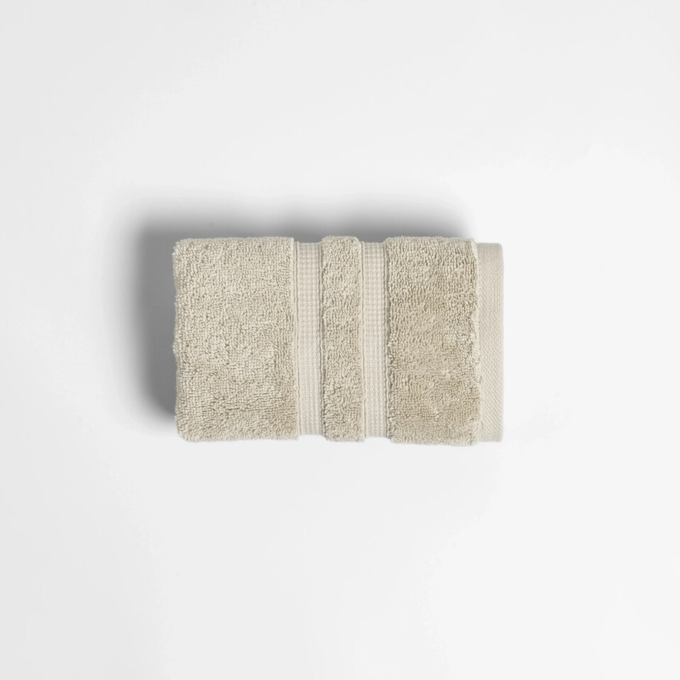 Narciso Penye Pamuk El Havlusu Ekru 30x50 cm - Qua Home