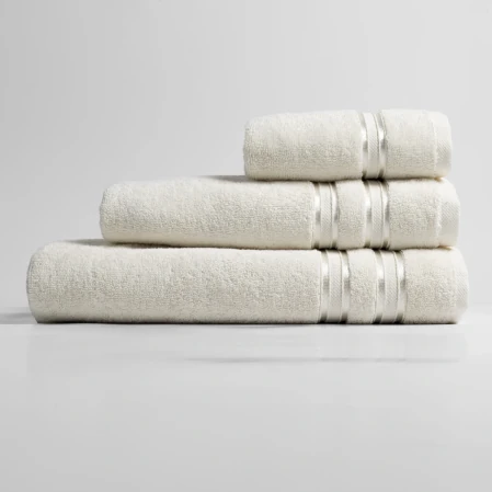 Olite Penye Pamuk El Havlusu Ekru 30x50 cm - 5