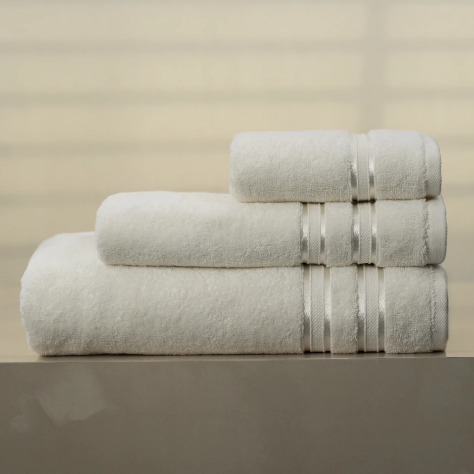 Olite Penye Pamuk El Havlusu Ekru 30x50 cm - 4