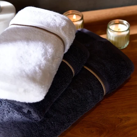 Petunia Pima Pamuk El Havlusu Antrasit 30x50 cm - 5