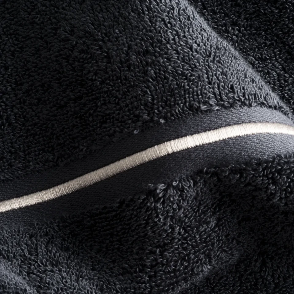 Petunia Pima Pamuk El Havlusu Antrasit 30x50 cm - 2