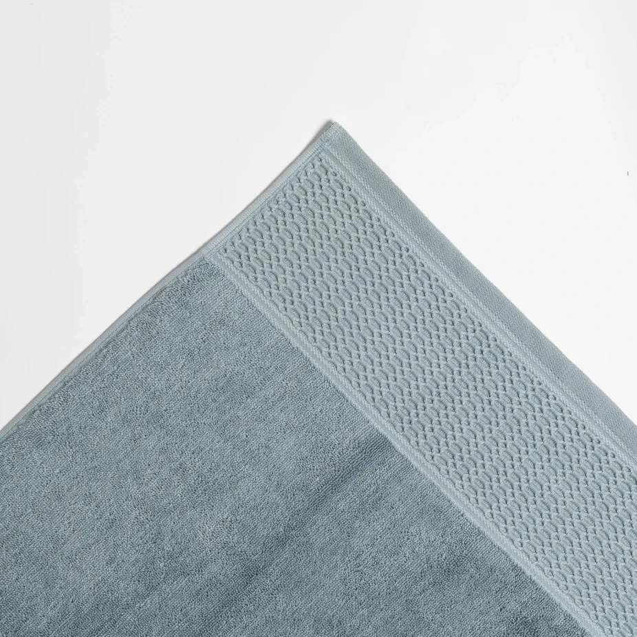 Poppy Penye Pamuk El Havlusu Mavi 30x50 cm - 2