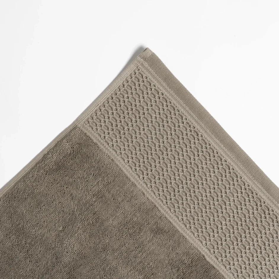 Poppy Penye Pamuk El Havlusu Taş 30x50 cm - 2