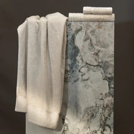 Vinca Pima Pamuk El Havlusu Bej 30x50 cm - 3