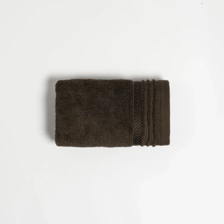 Vinca Pima Pamuk El Havlusu Kahverengi 30x50 cm 