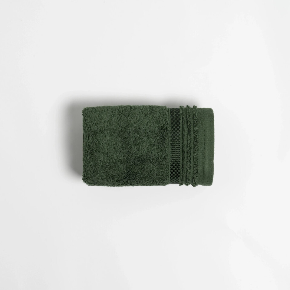 Vinca Pima Pamuk El Havlusu Yeşil 30x50 cm - Qua Home