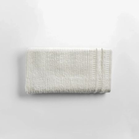 Mauve Pima Pamuk Saç Havlusu Beyaz 50x90 cm - Qua Home