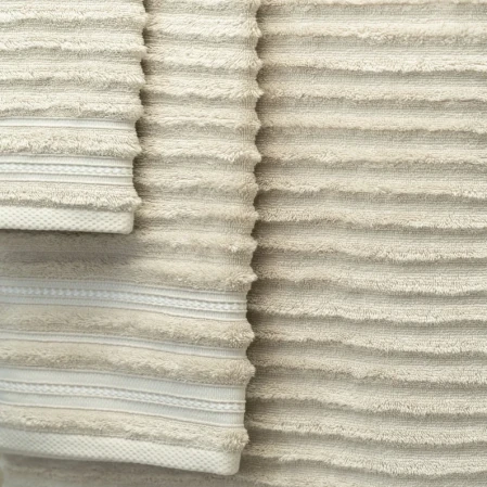 Aster Pima Pamuk Yüz Havlusu Bej 50x90 cm - 2