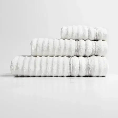 Aster Pima Pamuk Yüz Havlusu Beyaz 50x90 cm - 5