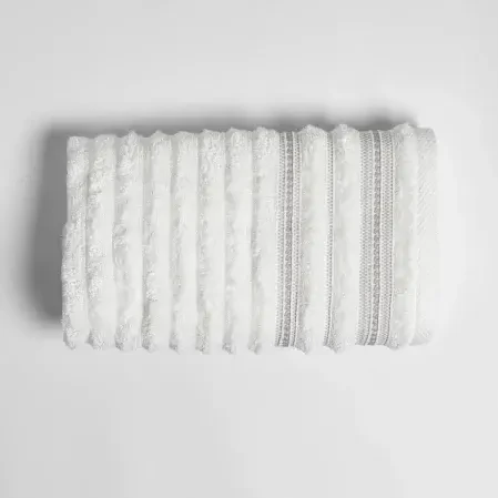 Aster Pima Pamuk Yüz Havlusu Beyaz 50x90 cm 