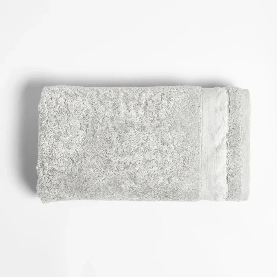 Chamelion Pima Pamuk Yüz Havlusu Gri 50x90 cm - Qua Home